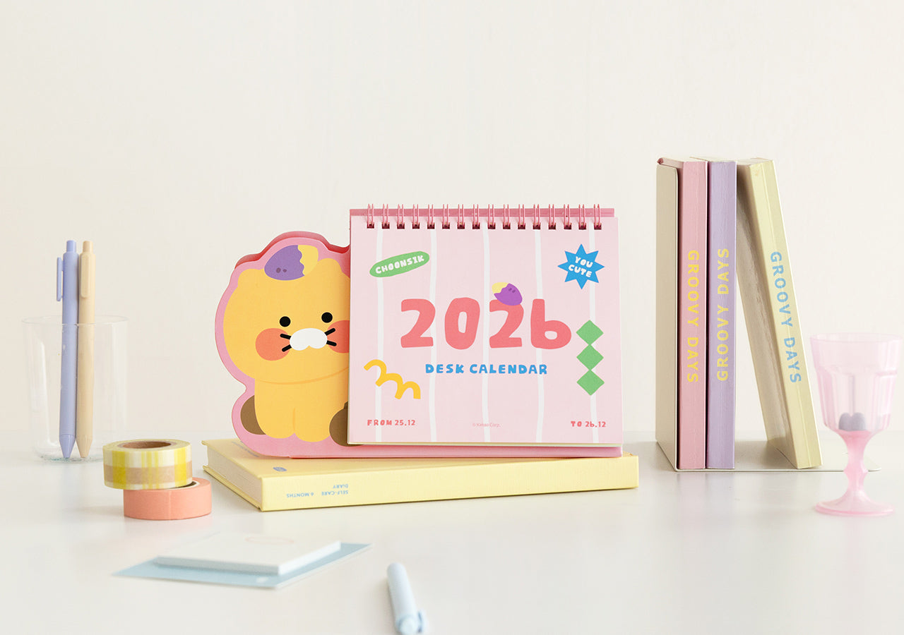 2026 Rose Chunsik Agenda - Korean kawaii Kakao Friends | Koolseoul