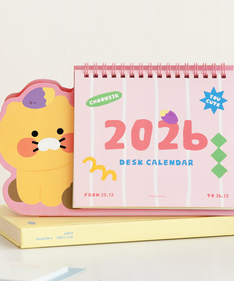 2026 Rose Chunsik Agenda - Korean kawaii Kakao Friends | Koolseoul