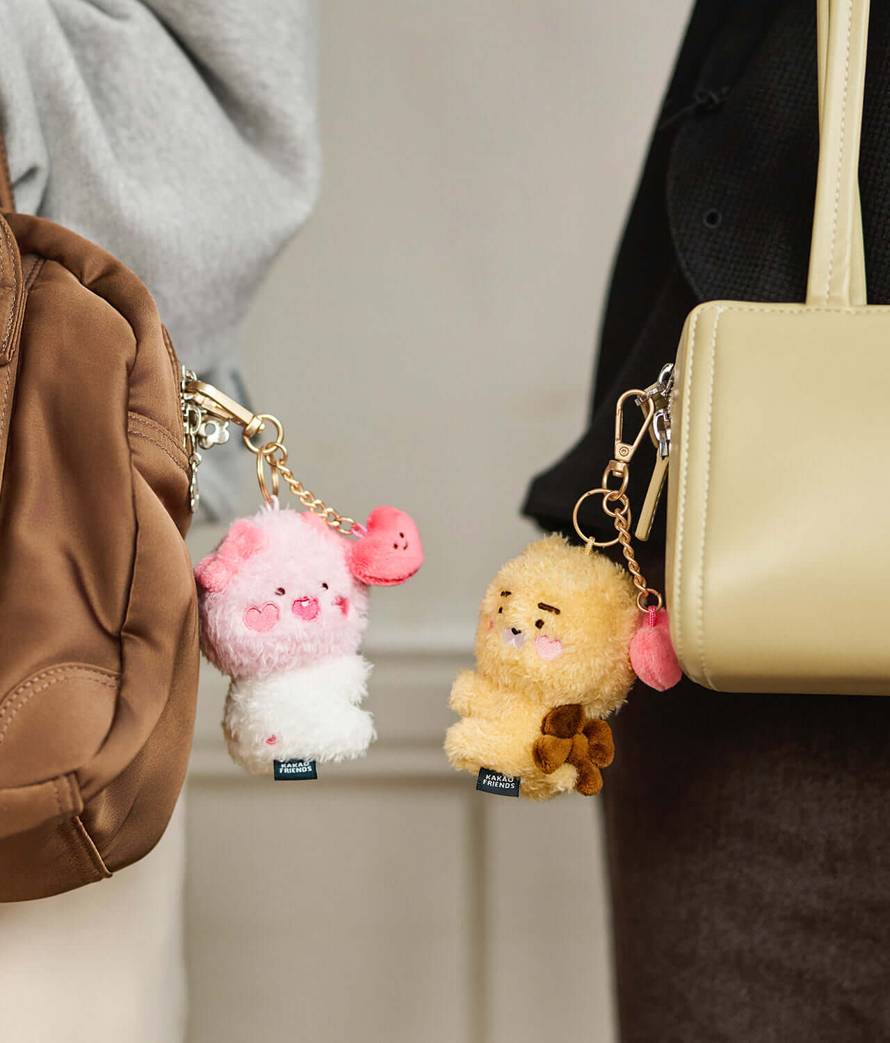 Kakao Friends Little Ryan Plush Keyring Set