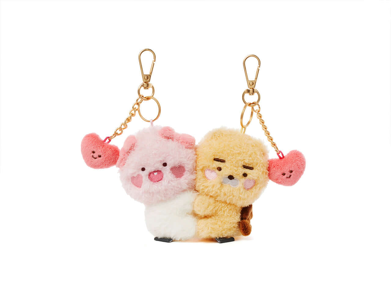 Kakao Friends Little Ryan Plush Keyring Set