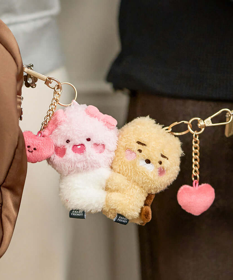 Kakao Friends Little Ryan Plush Keyring Set
