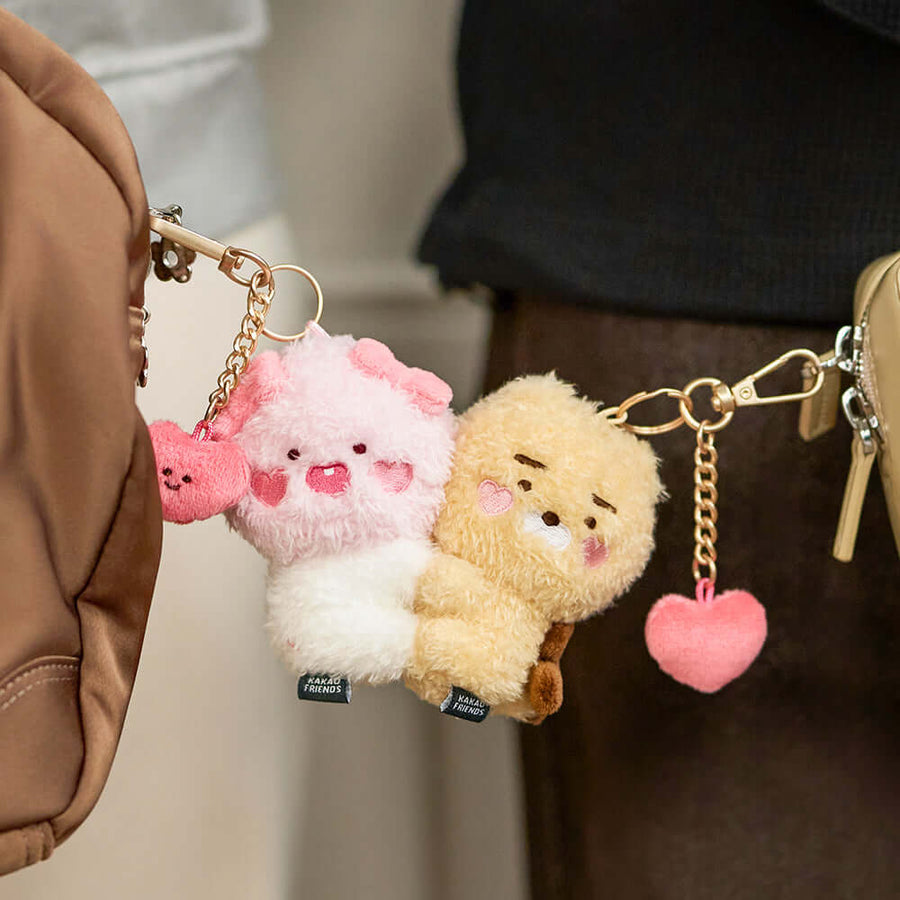 Kakao Friends Little Ryan Plush Keyring Set