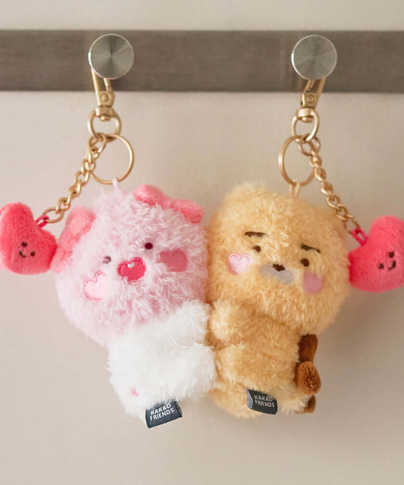 Kakao Friends Little Ryan Plush Keyring Set