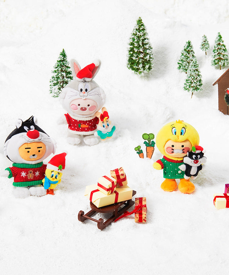 X Friends Keychain Plush Ryan - Korean kawaii Kakao Friends | Koolseoul