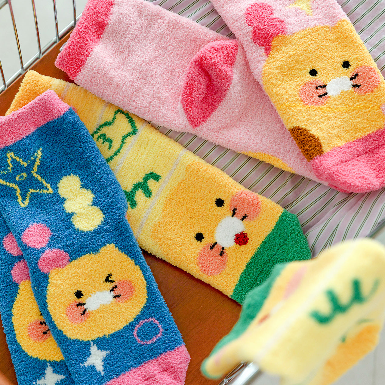 Chunsik Socks Set 3P - Official Kakao Friends merchandise | Koolseoul