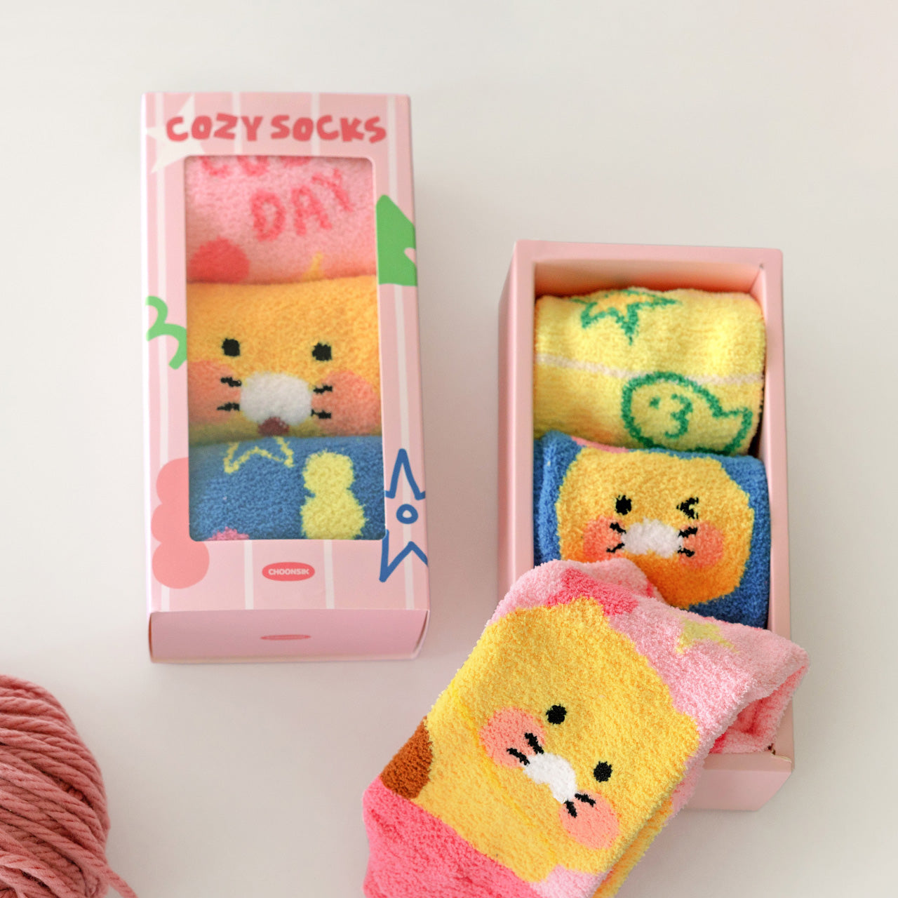 Chunsik Socks Set 3P - Korean kawaii Kakao Friends | Koolseoul