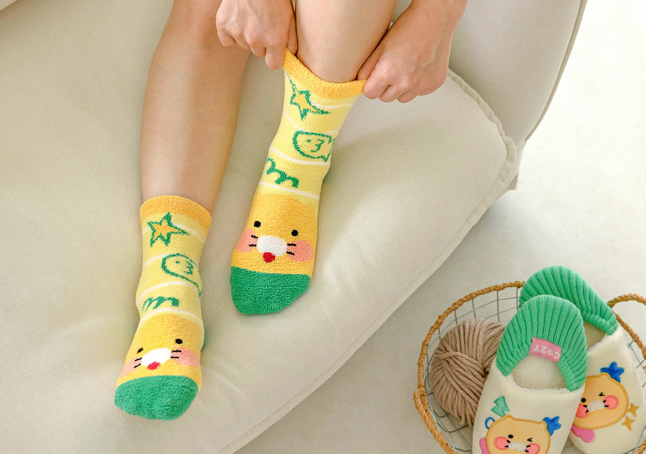 Chunsik Socks Set 3P - Korean kawaii Kakao Friends | Koolseoul