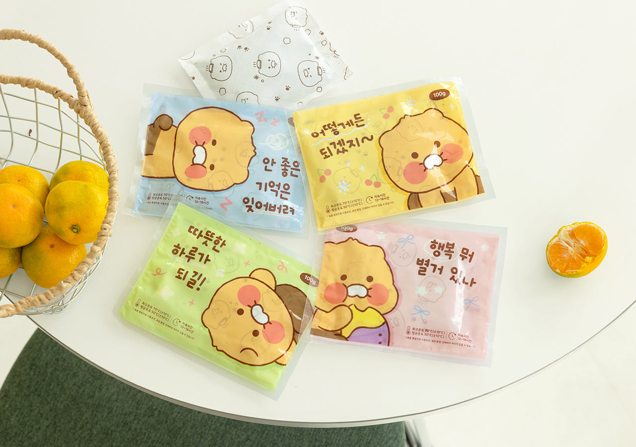 Set 10P Chaufferette - Authentic Kakao Friends from Korea | Koolseoul