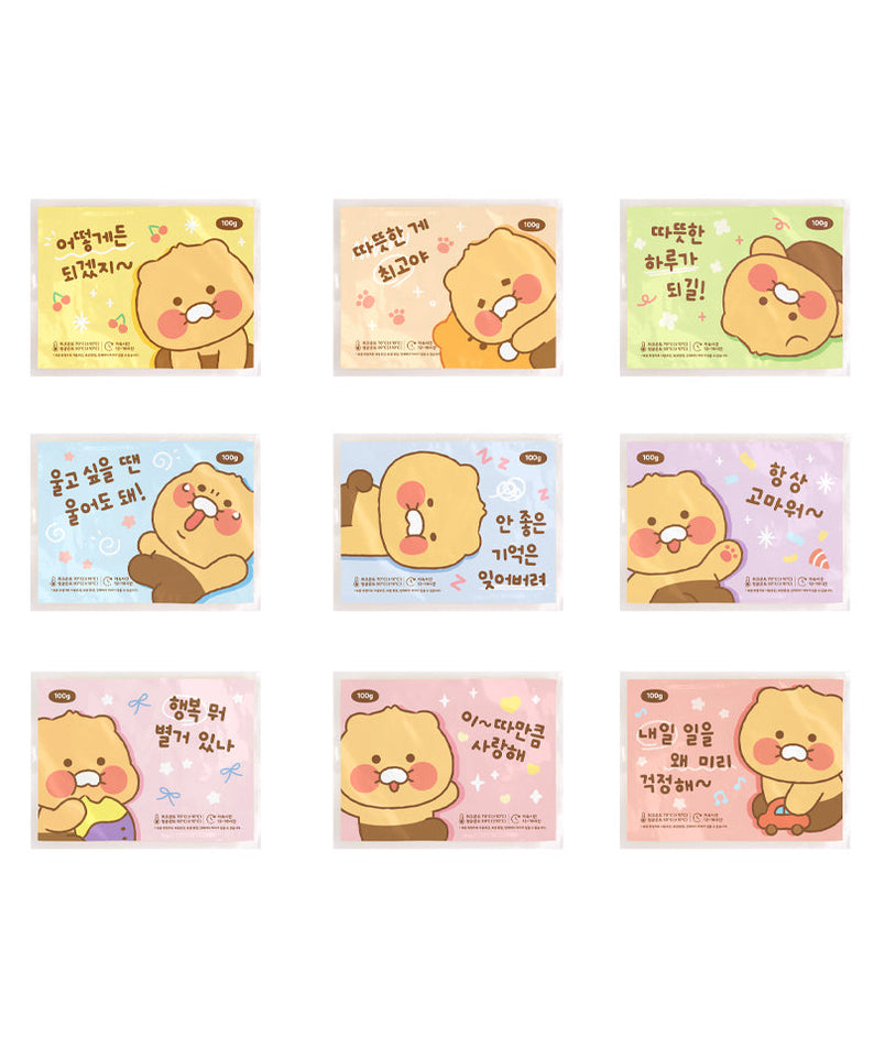 Set 10P Chaufferette - Authentic Kakao Friends from Korea | Koolseoul
