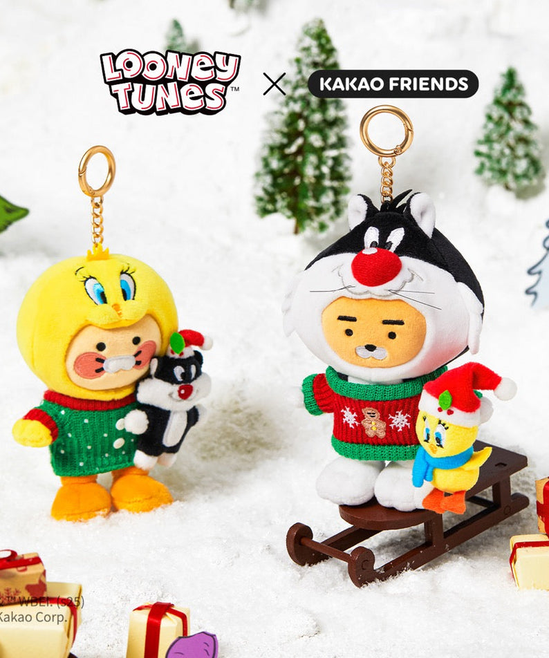 X Friends Keychain Plush Ryan - Authentic Kakao Friends from Korea | Koolseoul
