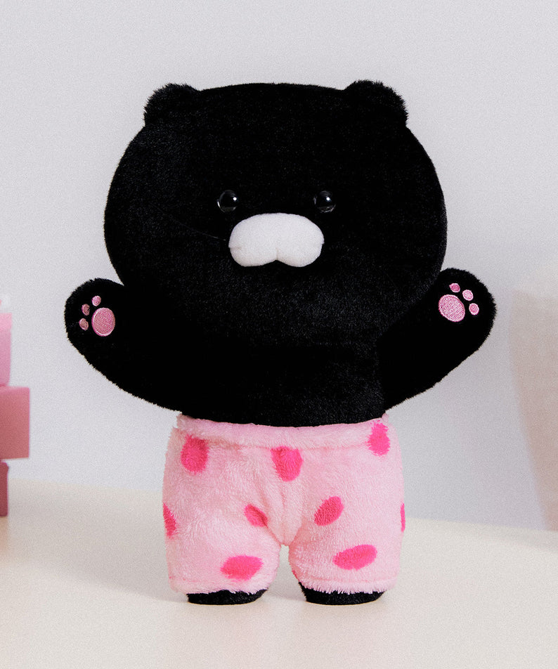 Black Baby Chunsik Plush - Official Kakao Friends merchandise | Koolseoul