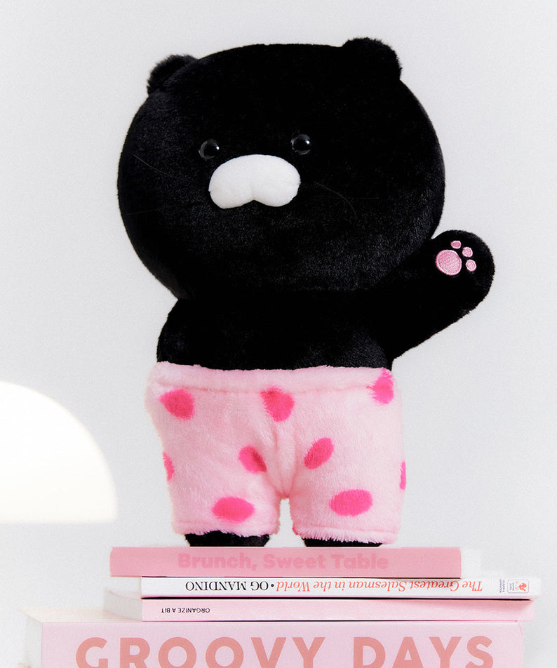 Black Baby Chunsik Plush - Official Kakao Friends merchandise | Koolseoul