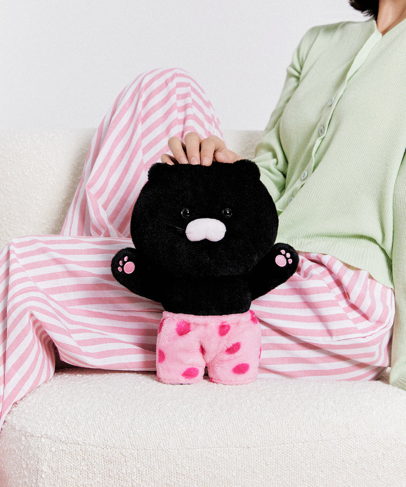 Black Baby Chunsik Plush - Official Kakao Friends merchandise | Koolseoul
