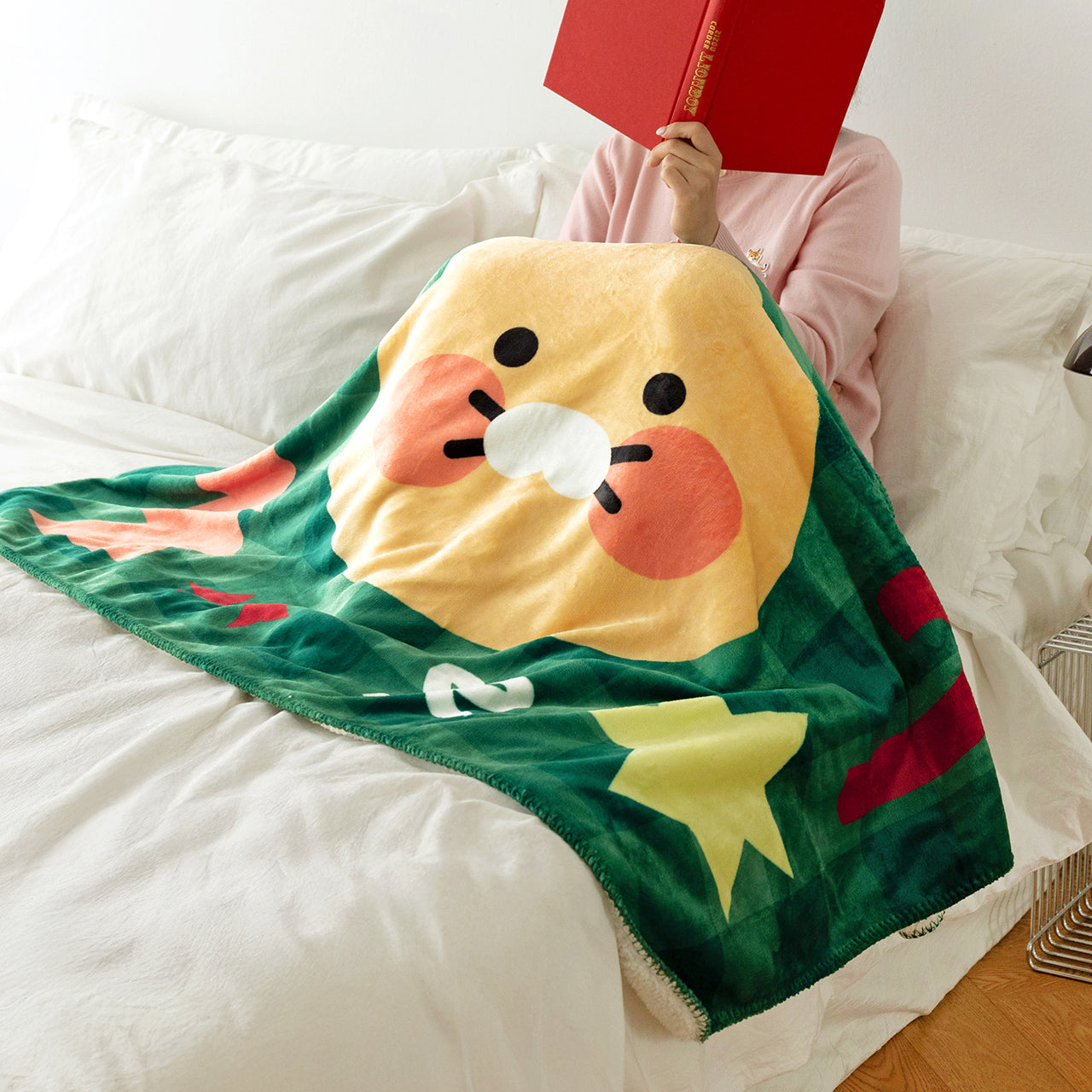 Chunsik Blanket Pouch Set - Korean kawaii Kakao Friends | Koolseoul