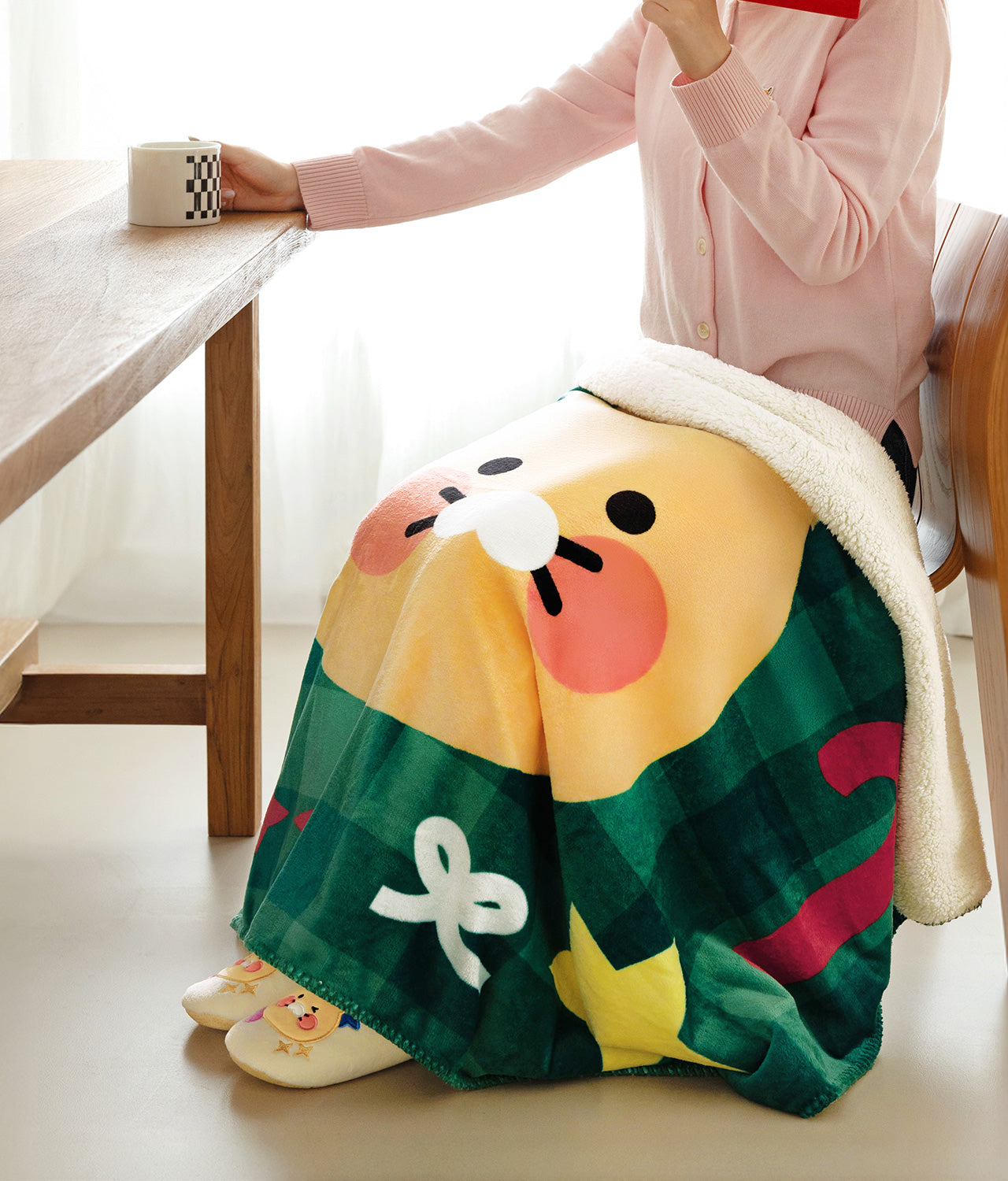 Chunsik Blanket Pouch Set - Korean kawaii Kakao Friends | Koolseoul