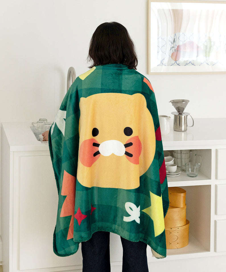 Chunsik Blanket Pouch Set - Official Kakao Friends merchandise | Koolseoul