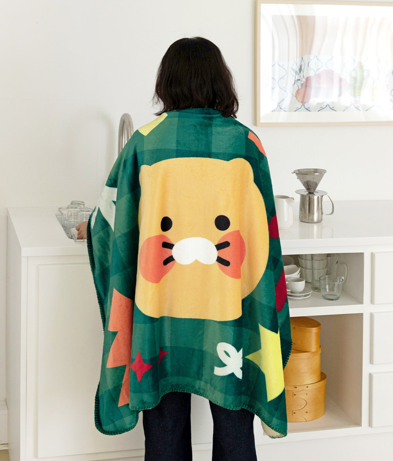 Chunsik Blanket Pouch Set - Official Kakao Friends merchandise | Koolseoul