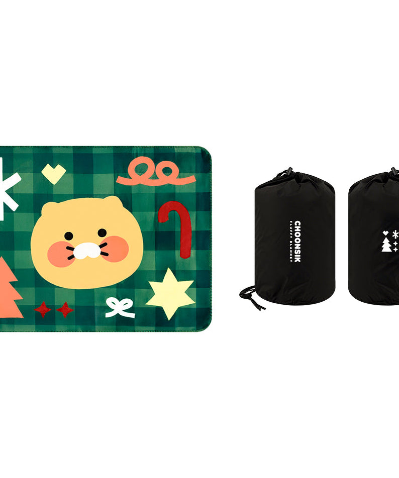 Chunsik Blanket Pouch Set - Korean kawaii Kakao Friends | Koolseoul