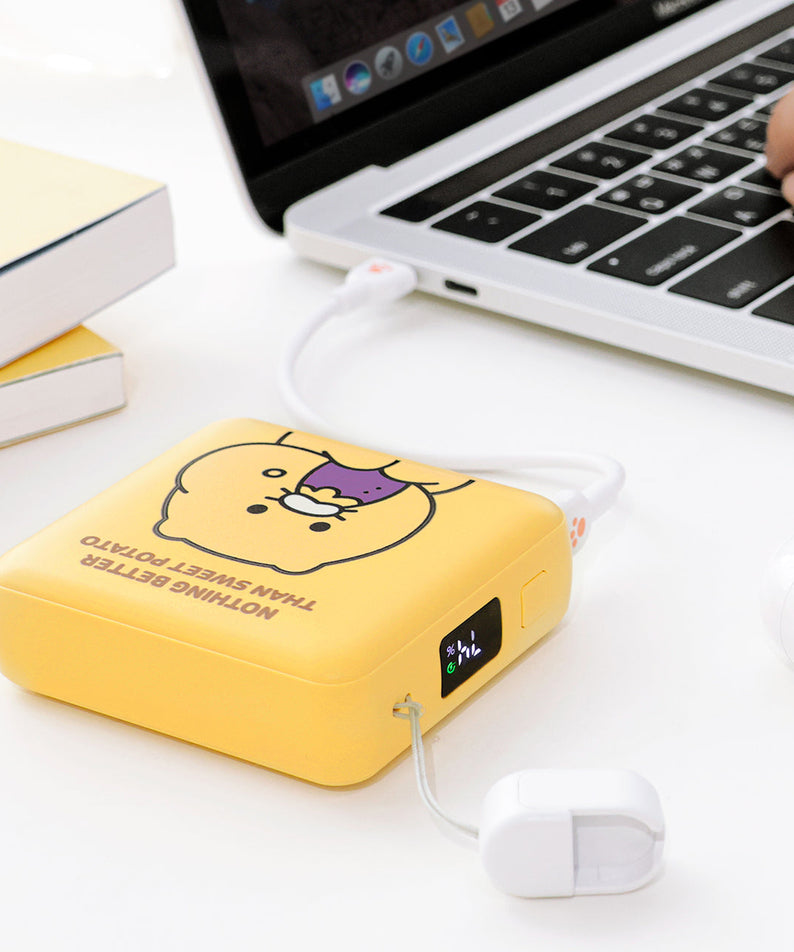 Mini Power Bank 10,000 Chunsik - Authentic Kakao Friends from Korea | Koolseoul