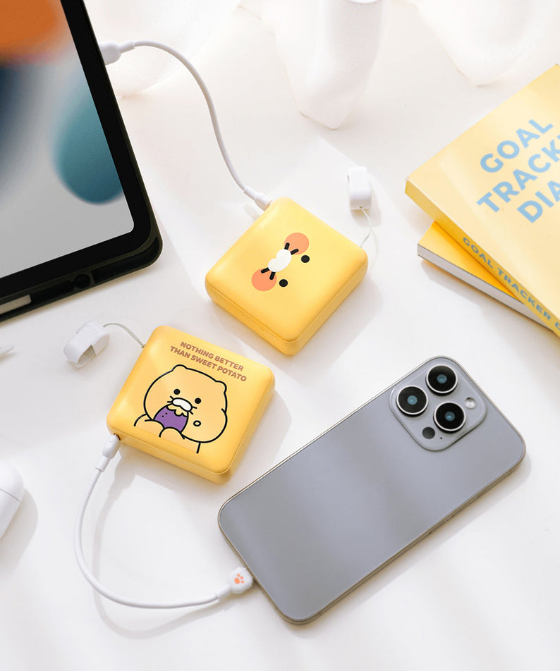 Mini Power Bank 10,000 Chunsik - Authentic Kakao Friends from Korea | Koolseoul