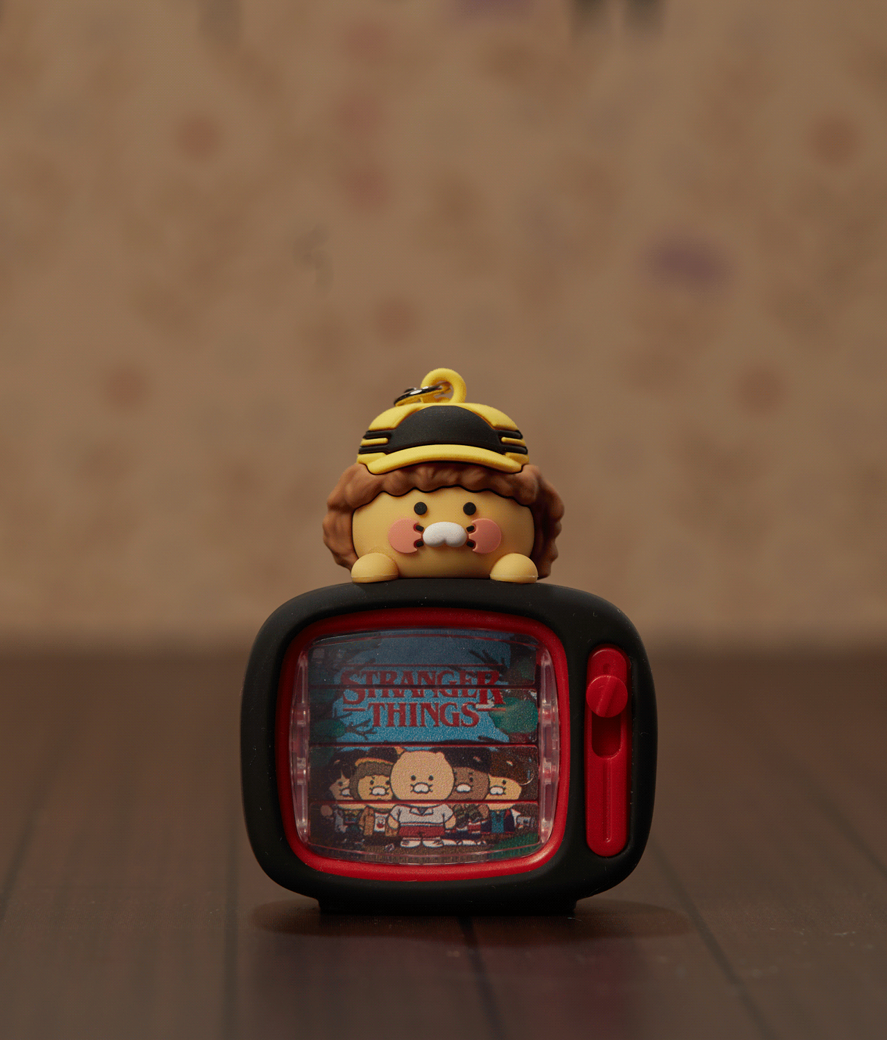 XFriends TV Figurine Keychain Chunsik - Korean kawaii Kakao Friends | Koolseoul