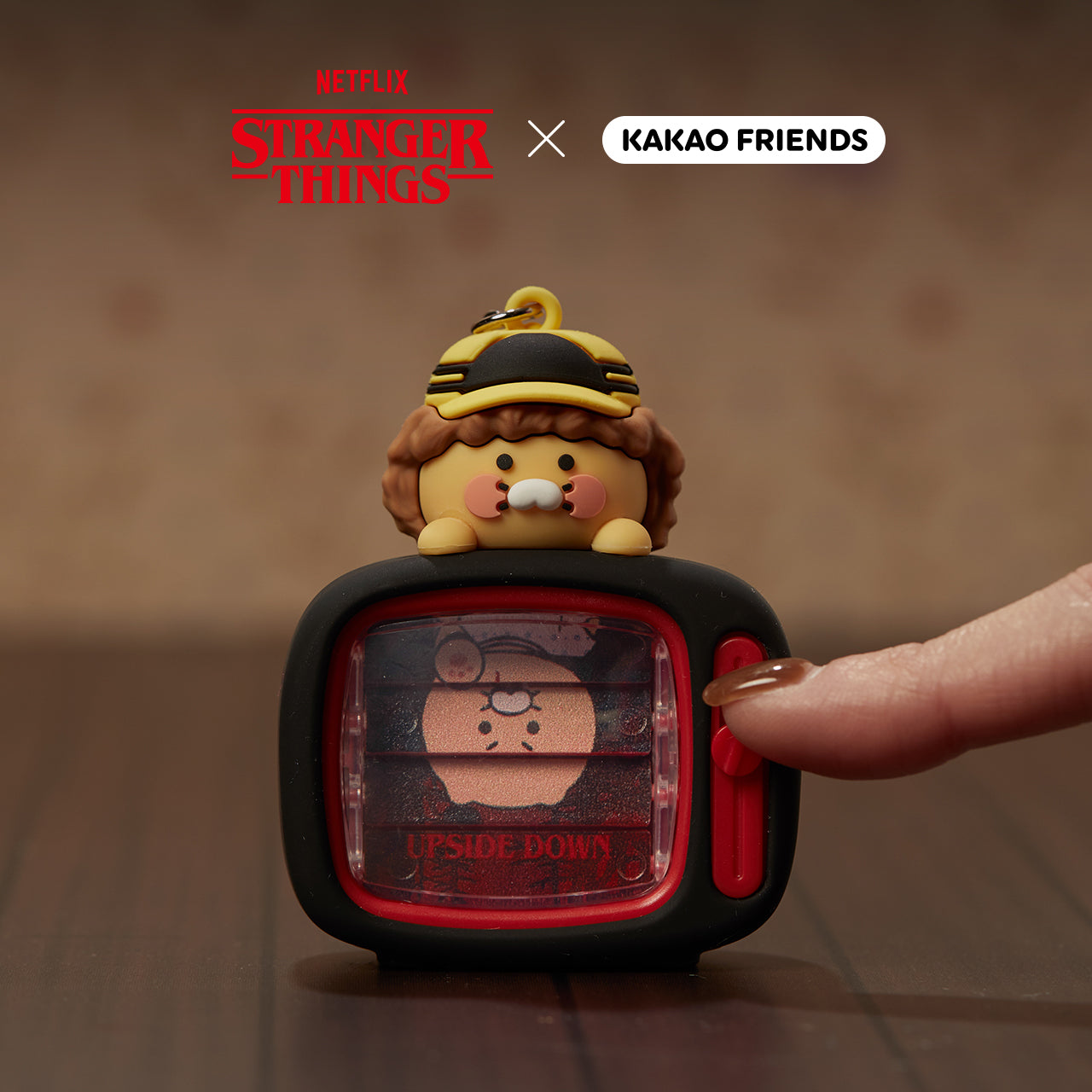XFriends TV Figurine Keychain Chunsik - Authentic Kakao Friends from Korea | Koolseoul