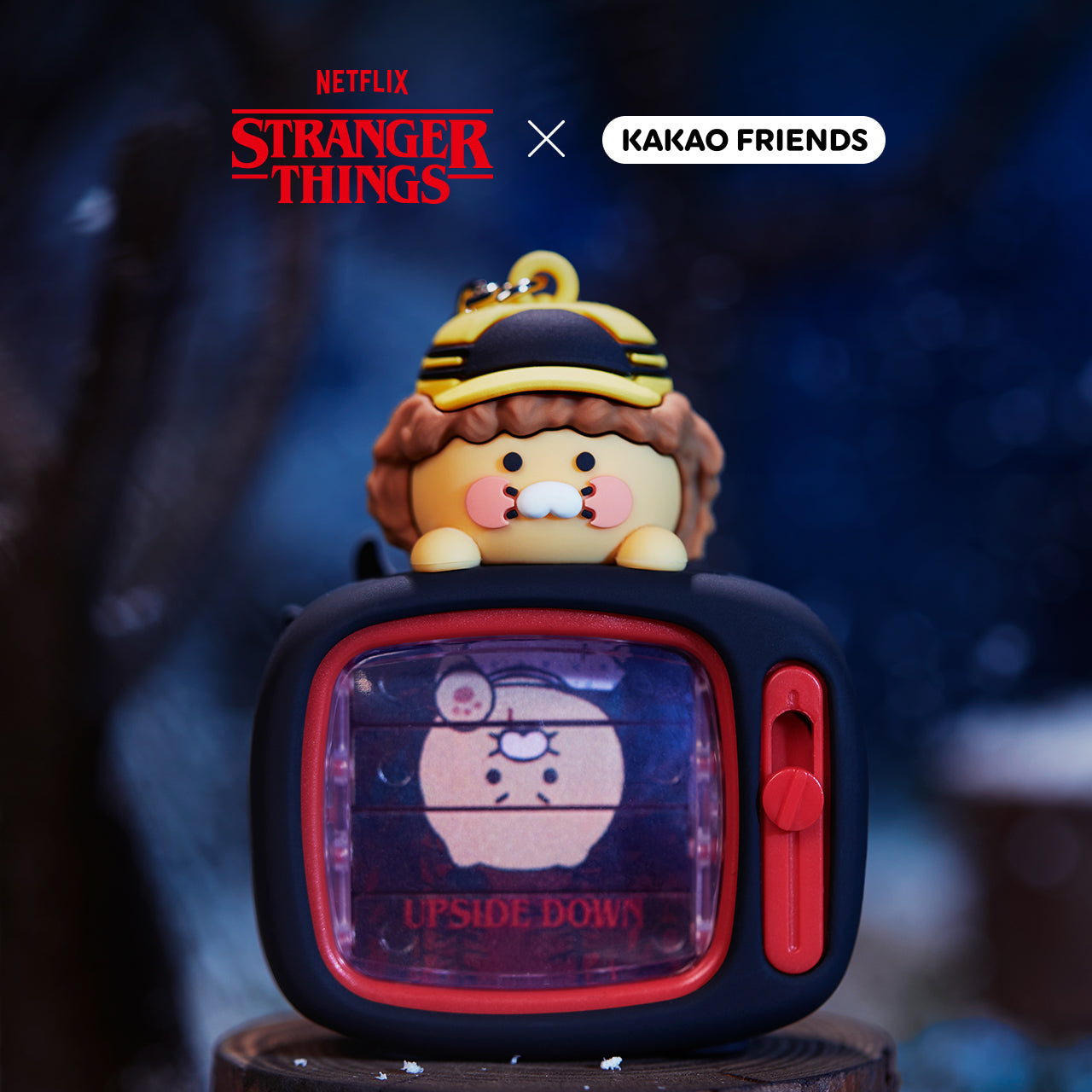 XFriends TV Figurine Keychain Chunsik - Authentic Kakao Friends from Korea | Koolseoul