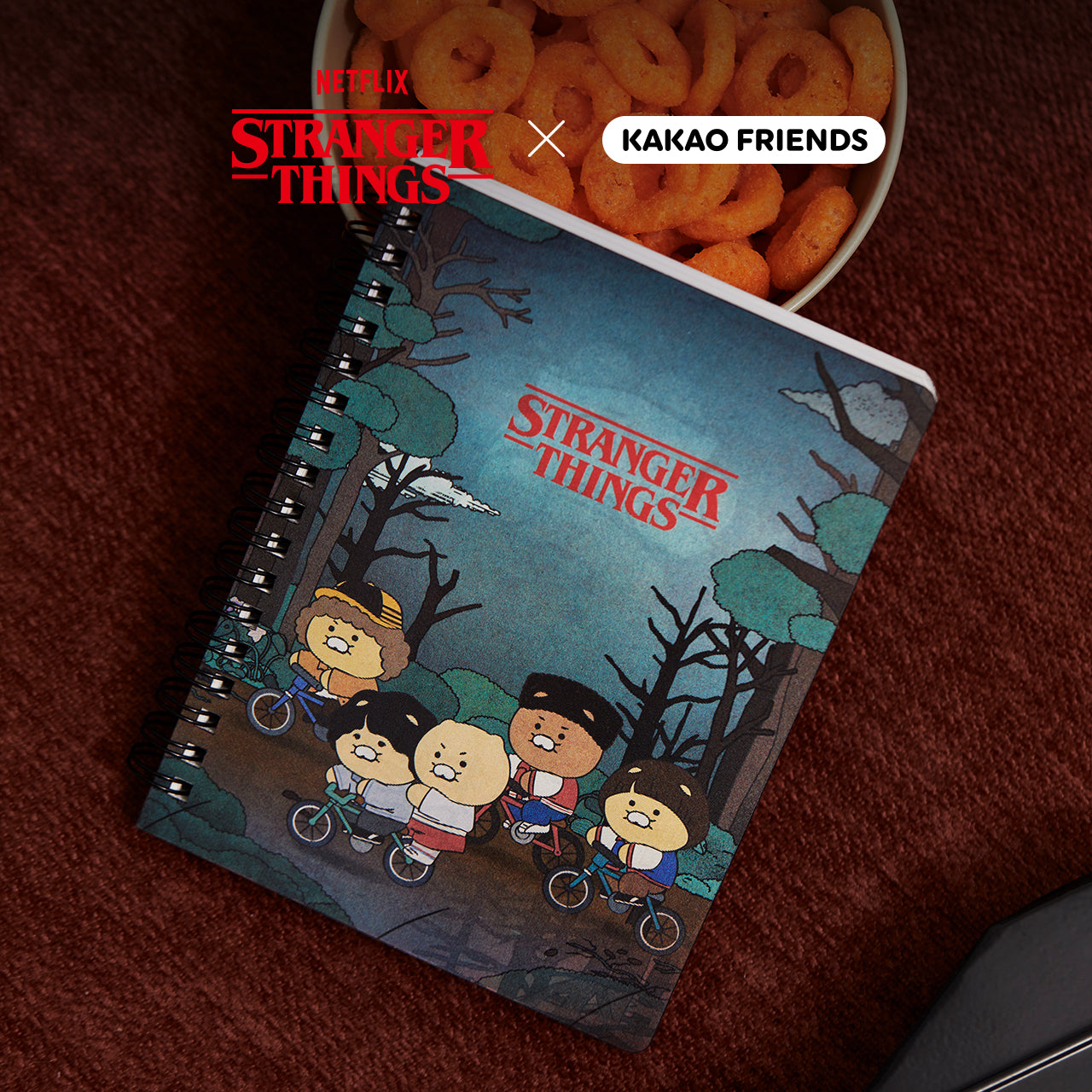 XFriends Notebook Chunsik Stationery - Korean kawaii Kakao Friends | Koolseoul