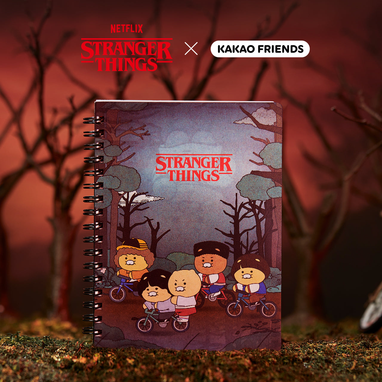 XFriends Notebook Chunsik Stationery - Korean kawaii Kakao Friends | Koolseoul