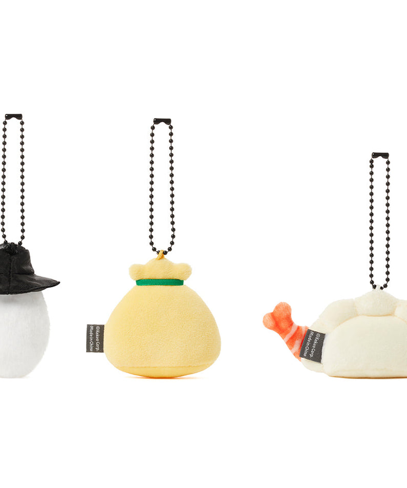 Keychain Plush 3P Set Chunsik - Korean kawaii Kakao Friends | Koolseoul