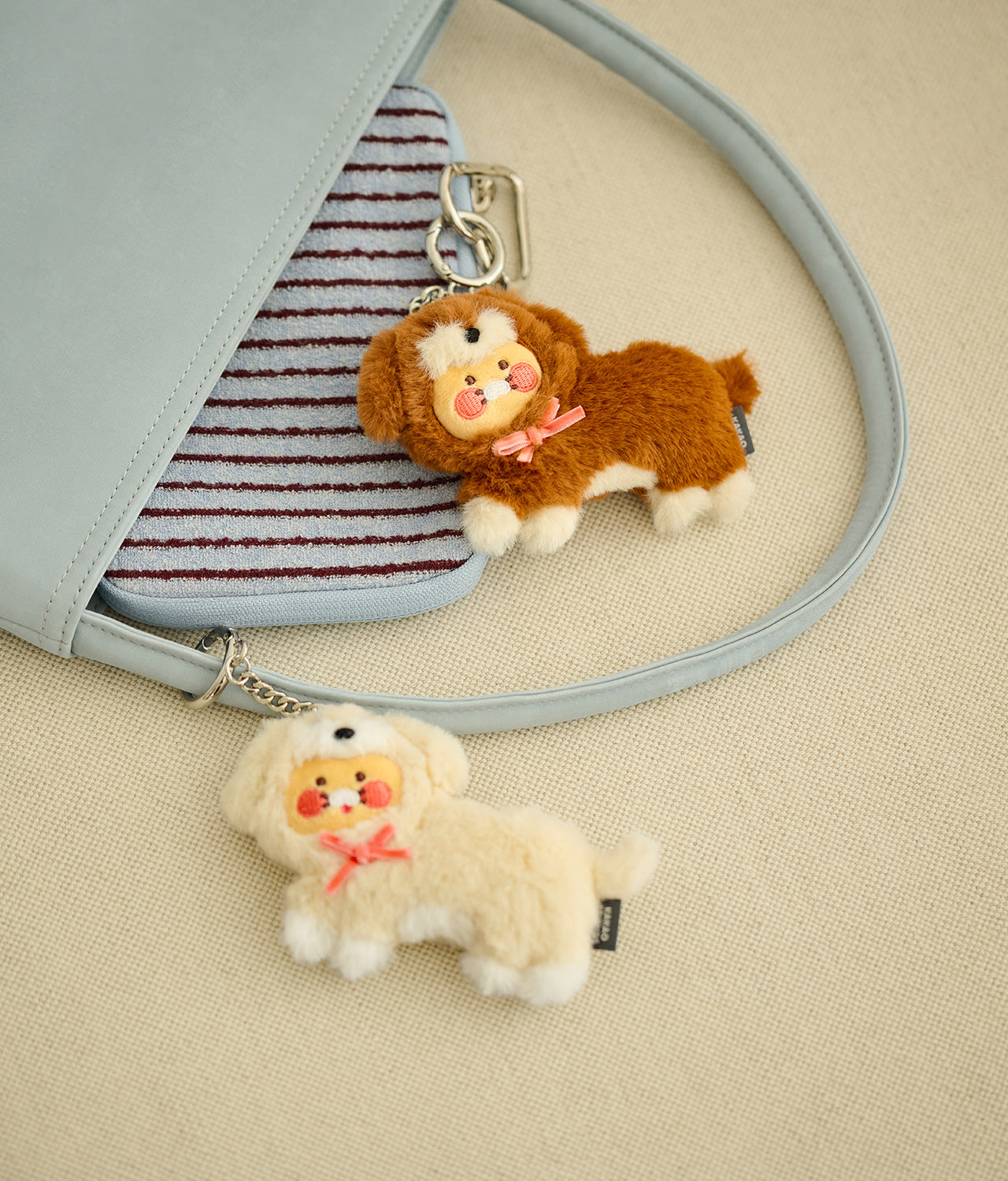 Keychain Plush Chunsik - Official Kakao Friends merchandise | Koolseoul