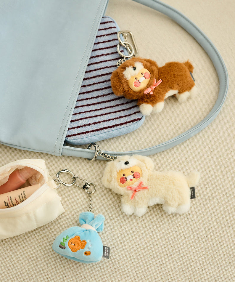 Keychain Plush Chunsik - Authentic Kakao Friends from Korea | Koolseoul