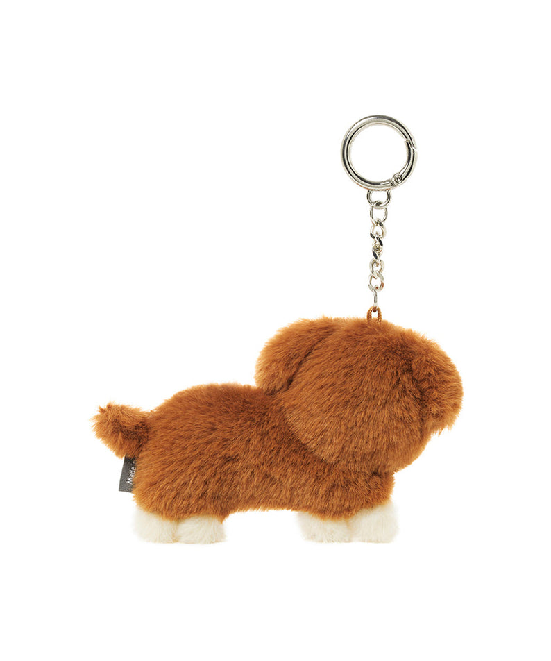 Brown Keychain Plush Chunsik - Korean kawaii Kakao Friends | Koolseoul