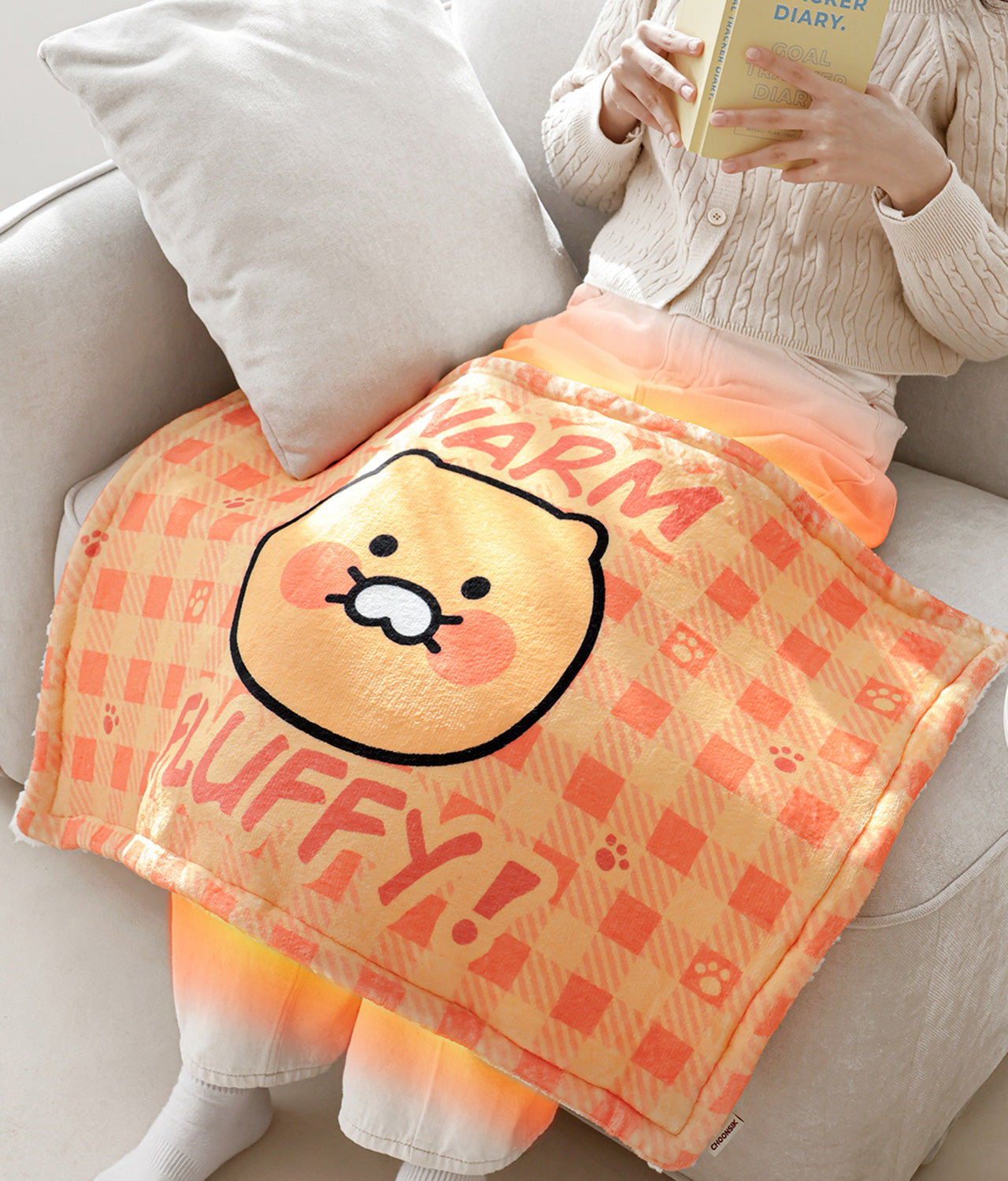 Chunsik Blanket - Korean kawaii Kakao Friends | Koolseoul
