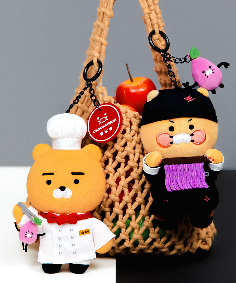 XFriends PeluchePorte-cles Couverts Chunsik Plush - Authentic Kakao Friends from Korea | Koolseoul