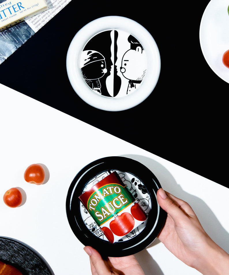[] XFriends 2P Set Ryan&Chunsik Tableware - Official Kakao Friends merchandise | Koolseoul
