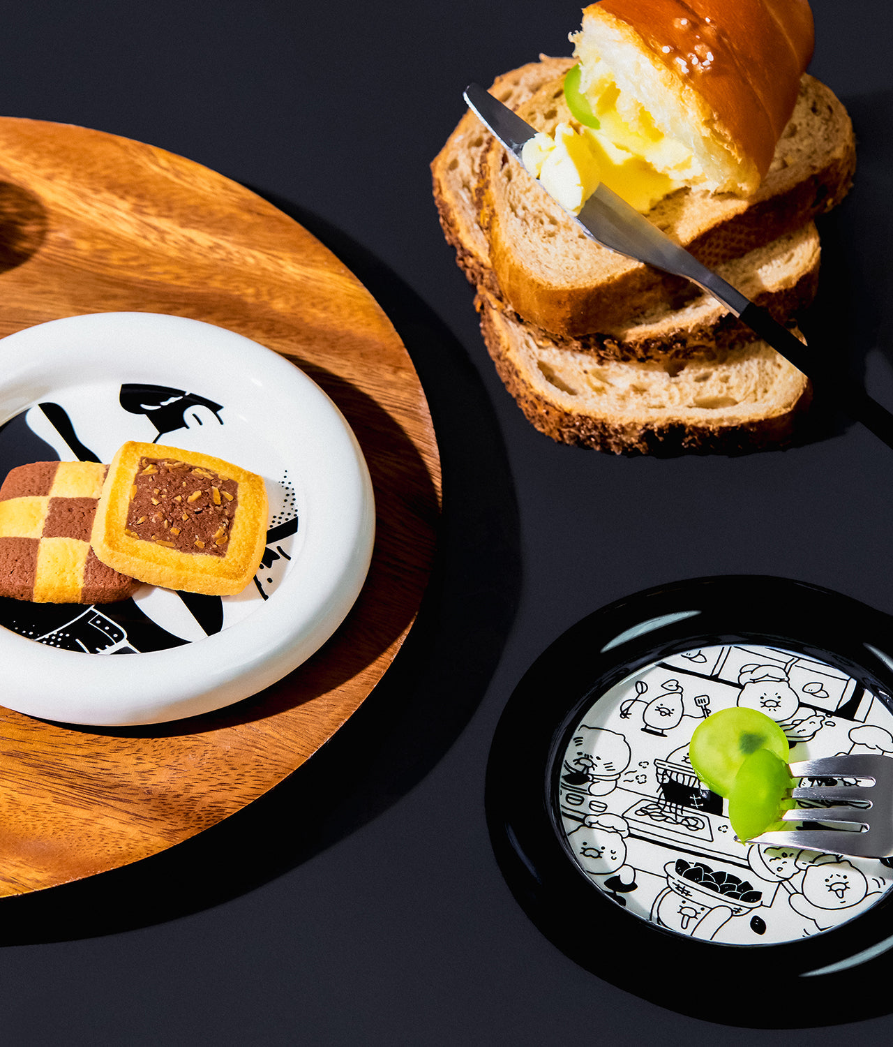 [] XFriends 2P Set Ryan&Chunsik Tableware - Authentic Kakao Friends from Korea | Koolseoul