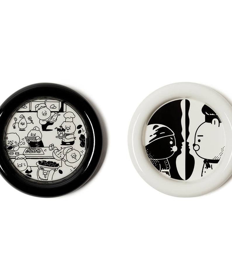 [] XFriends 2P Set Ryan&Chunsik Tableware - Official Kakao Friends merchandise | Koolseoul