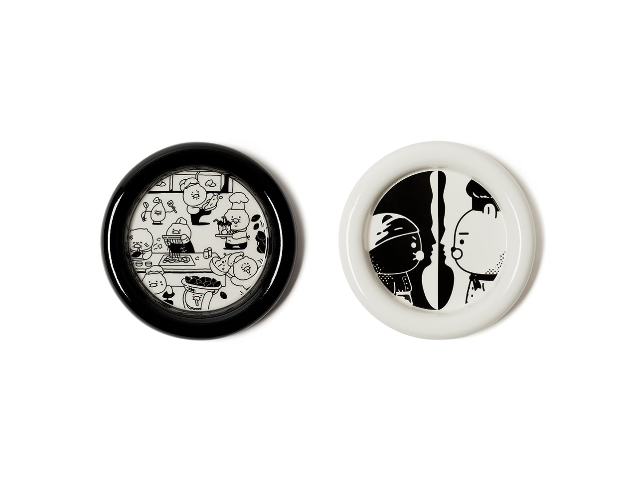 [] XFriends 2P Set Ryan&Chunsik Tableware - Official Kakao Friends merchandise | Koolseoul