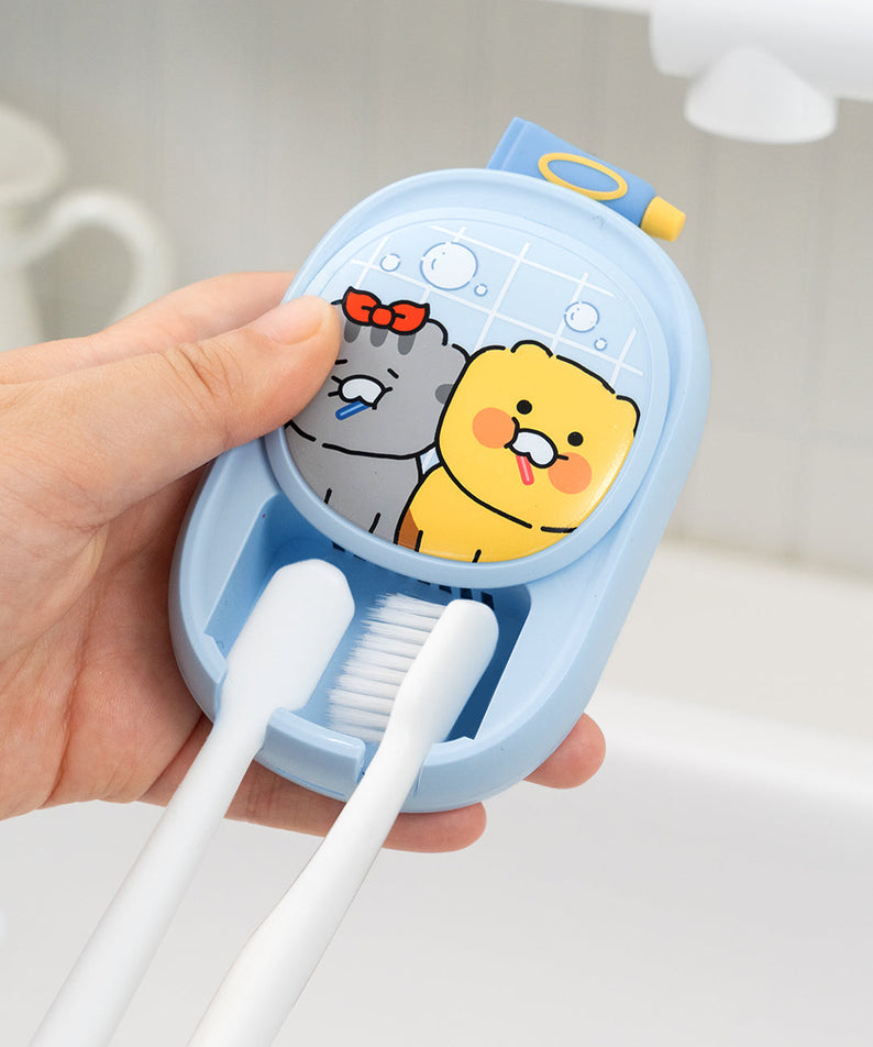 Friends Toothbrush Blue Hygiene - Korean kawaii Kakao Friends | Koolseoul