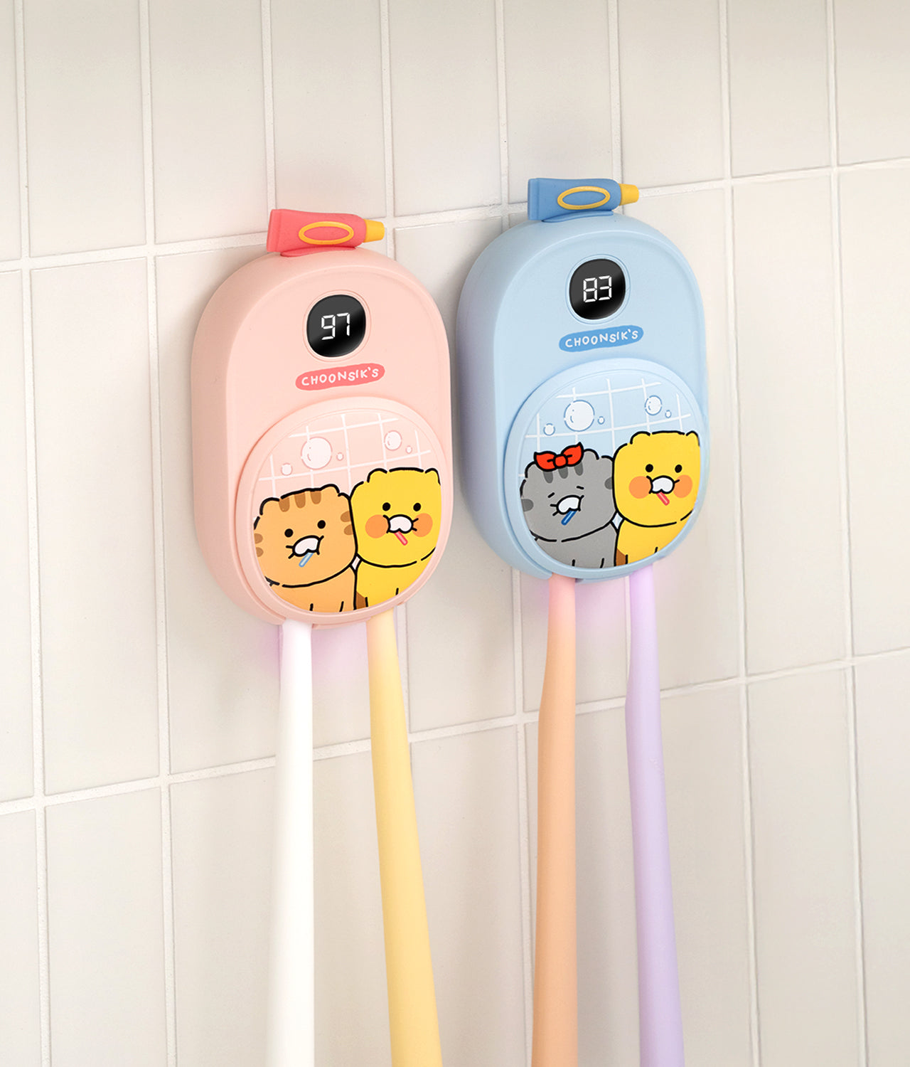 Friends Toothbrush Rose Hygiene - Korean kawaii Kakao Friends | Koolseoul