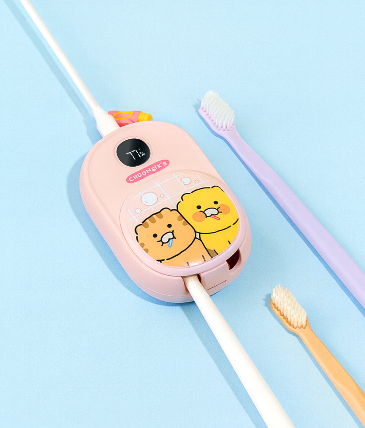 Friends Toothbrush Rose Hygiene - Official Kakao Friends merchandise | Koolseoul