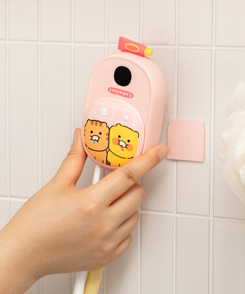 Friends Toothbrush Rose Hygiene - Authentic Kakao Friends from Korea | Koolseoul