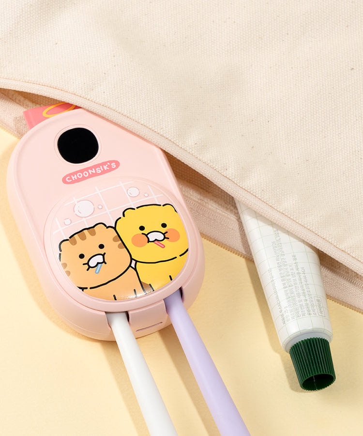 Friends Toothbrush Rose Hygiene - Authentic Kakao Friends from Korea | Koolseoul