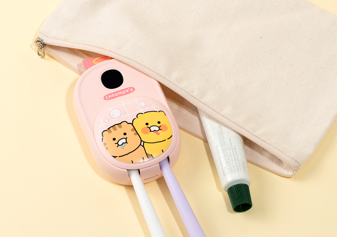 Friends Toothbrush Rose Hygiene - Authentic Kakao Friends from Korea | Koolseoul