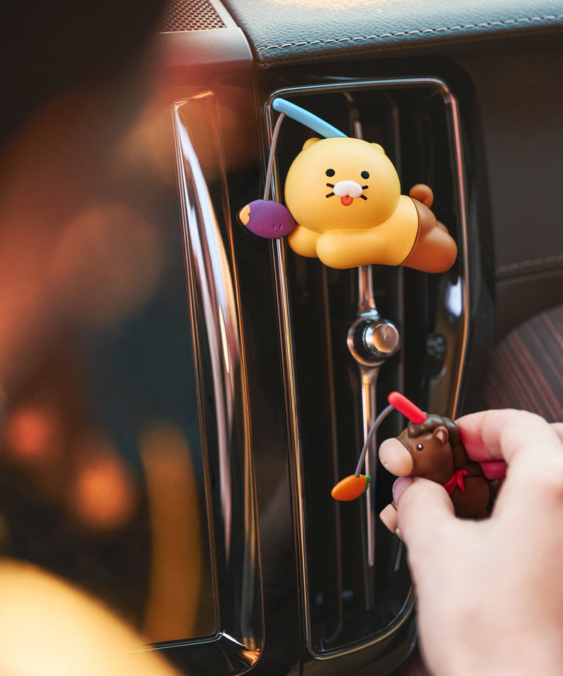 Car Air Freshener&Figurine Set Chunsik - Korean kawaii Kakao Friends | Koolseoul