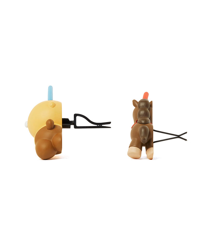 Car Air Freshener&Figurine Set Chunsik - Authentic Kakao Friends from Korea | Koolseoul