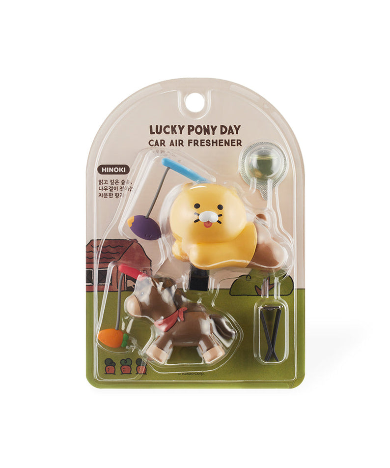 Car Air Freshener&Figurine Set Chunsik - Official Kakao Friends merchandise | Koolseoul