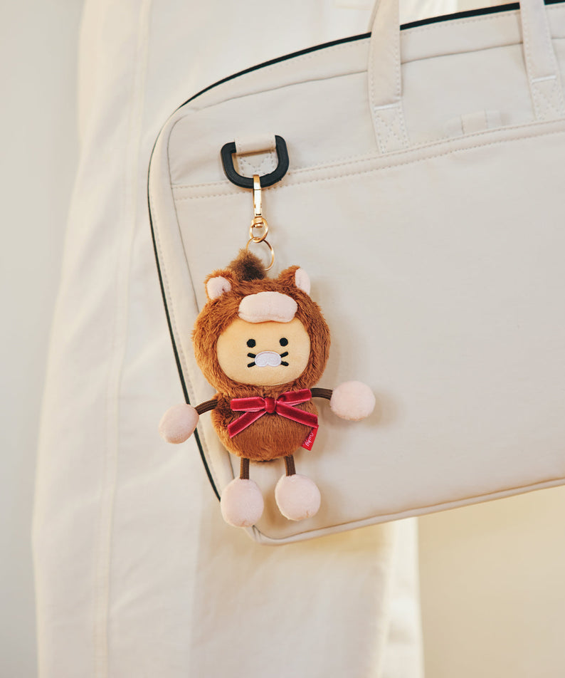 Keychain Plush Chunsik - Authentic Kakao Friends from Korea | Koolseoul