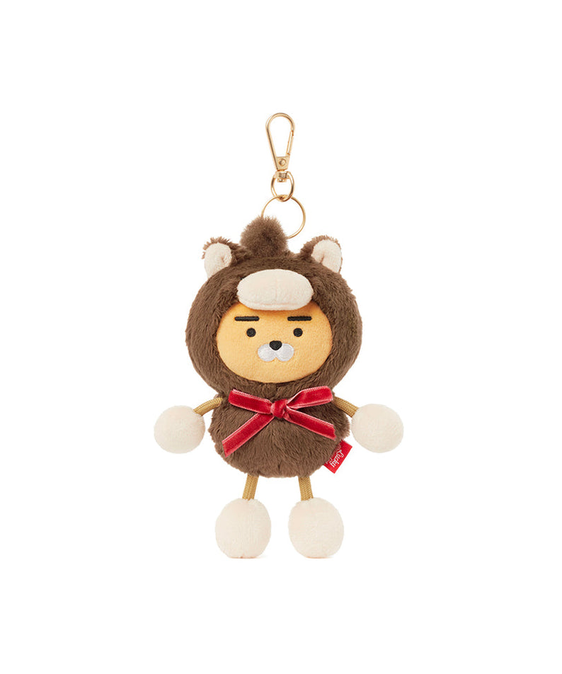 Keychain Plush Ryan - Authentic Kakao Friends from Korea | Koolseoul